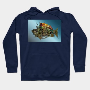 Steampunk Fish No:1 by BLZ Bob Hoodie